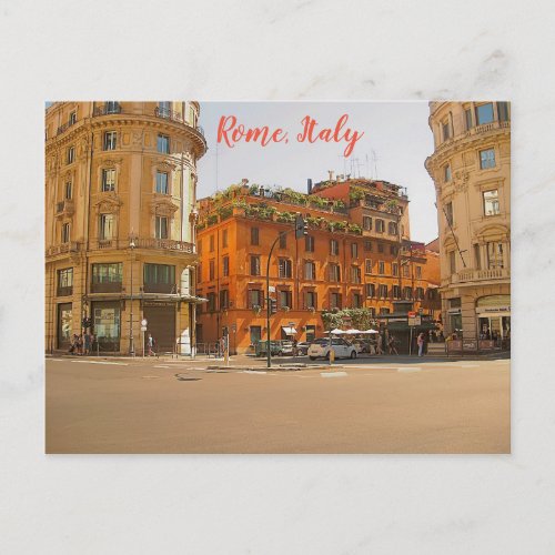 Rome Italy Postcard