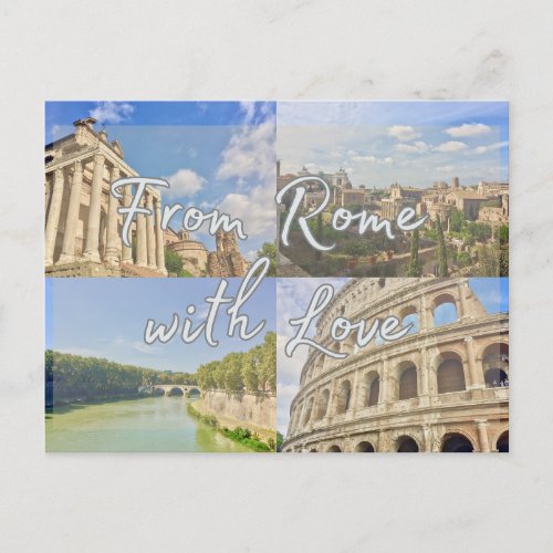 Rome Italy Postcard