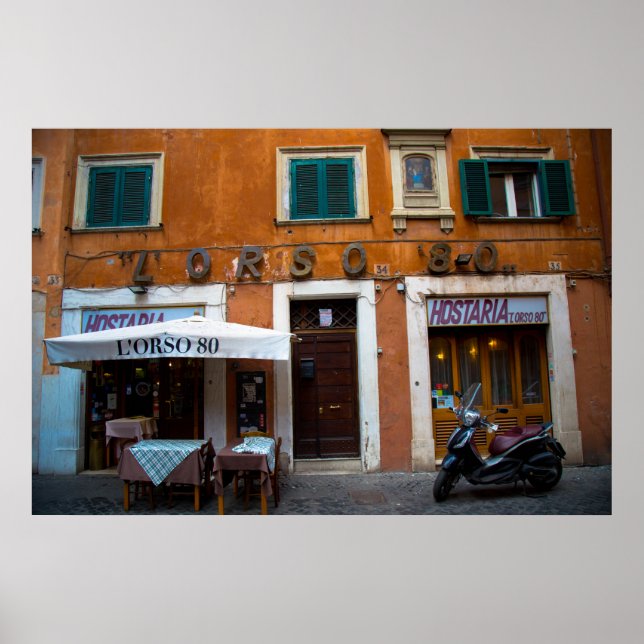 Rome, Italy Poster (Front)