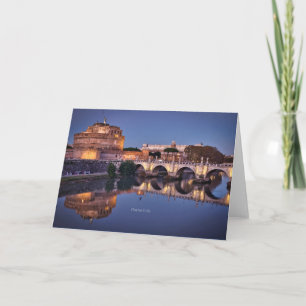 Rome Italy scenic photograph Card
