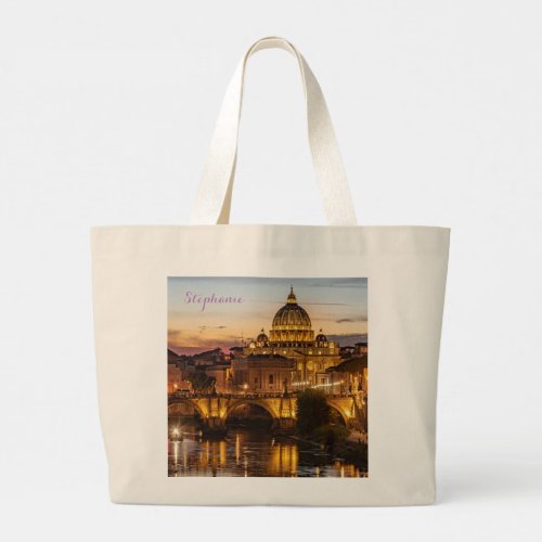 Rome Italy Scenic Souvenir Tote Bag