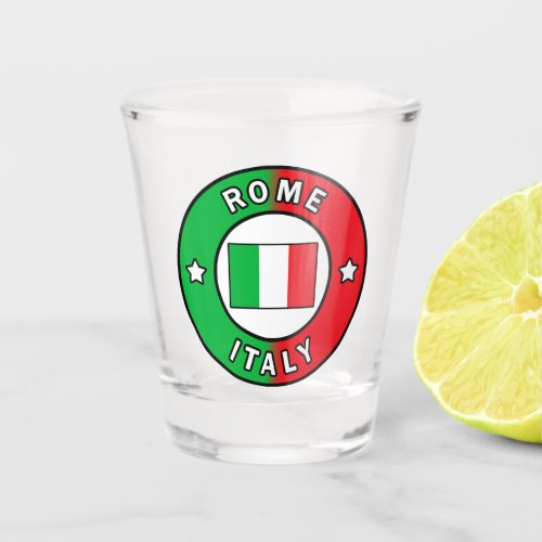 Rome Italy Shot Glass