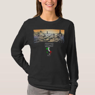 rome italy Skyline Vacation Souvenir city T-Shirt