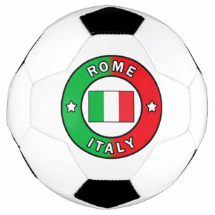 Rome Italy Soccer Ball