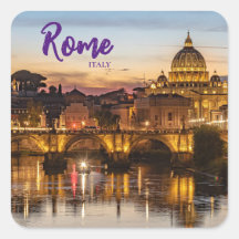 Rome Italy St. Peter's Basilica Sticker 