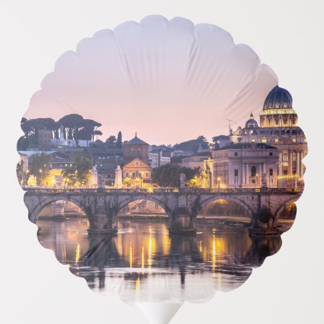 Rome Italy - St Peters Cathedral Balloon (Back)