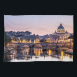 Rome Italy - St Peters Cathedral Kitchen Towel<br><div class="desc">Rome Italy - St Peters Cathedral.   frontiernow.com</div>
