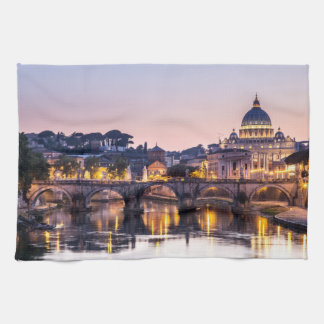 Rome Italy - St Peters Cathedral Kitchen Towel