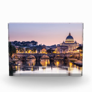 Rome Italy - St Peters Cathedral Photo Block