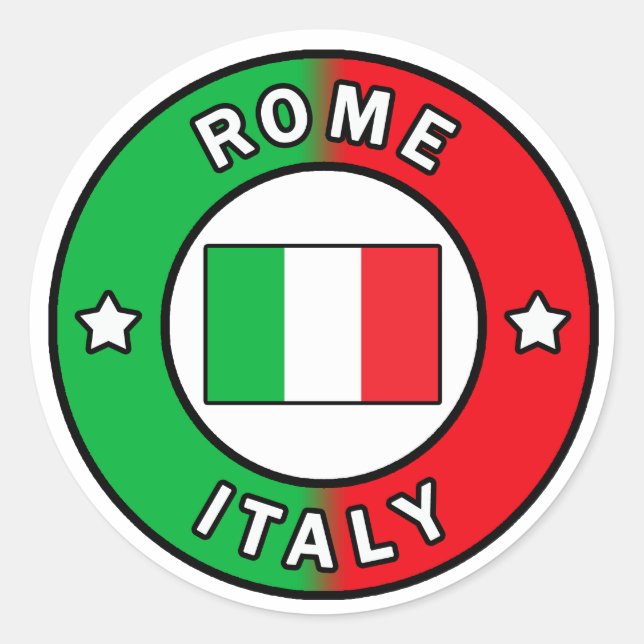 Rome Italy Sticker (Front)