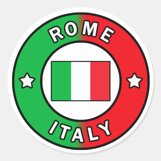 Rome Italy Sticker | Zazzle