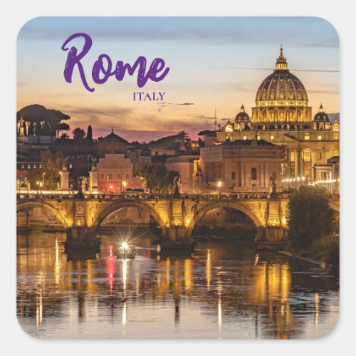 Rome Italy Sticker St. Peter's Basilica