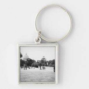 Rome Italy, The Vatican Gardens Keychain
