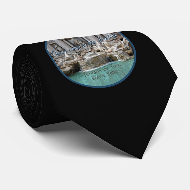 ROME Italy Tie (Rolled)