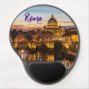Rome Italy Travel Basilica Gel Mouse Pad