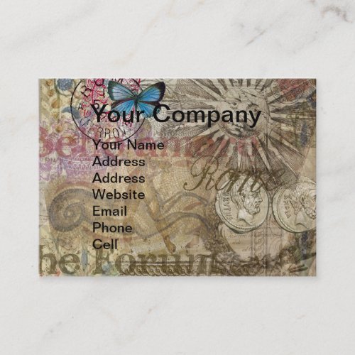 Rome Italy Travel Vacation Holiday City Business Card