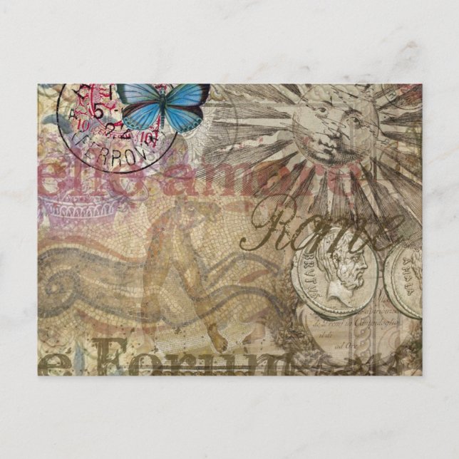 Rome Italy Travel Vacation Holiday City Postcard (Front)