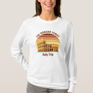 Rome Italy Trip Colosseum Women's Long Sleeve T-Shirt