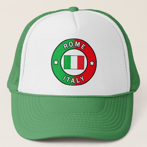 Rome Italy Trucker Hat