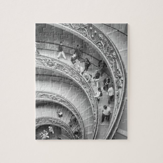 Rome Italy, Vatican Staircase 3 Jigsaw Puzzle (Vertical)