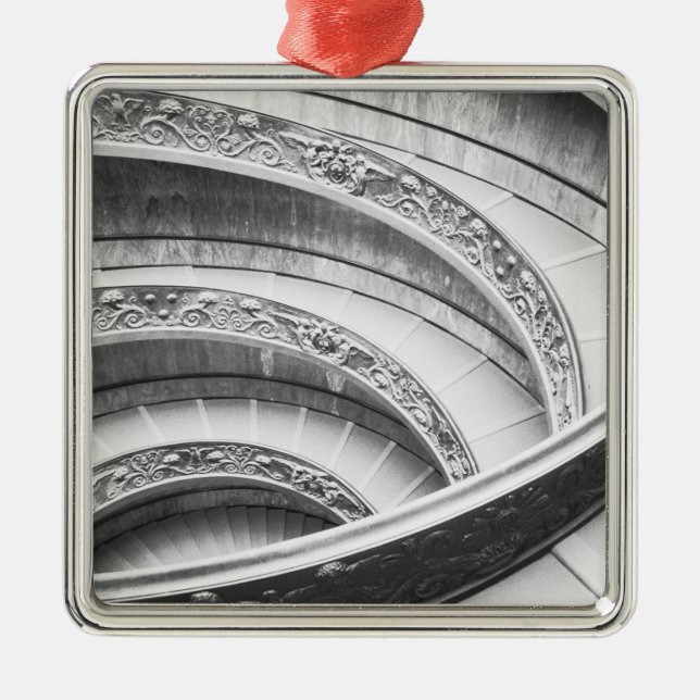 Rome Italy, Vatican Staircase Metal Ornament (Front)