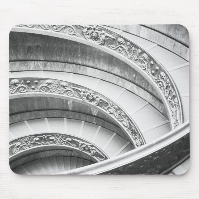 Rome Italy, Vatican Staircase Mouse Pad (Front)