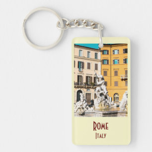 Rome, Italy Vintage Keychain