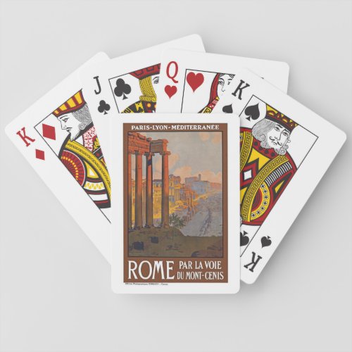 Rome Italy Vintage Playing Cards