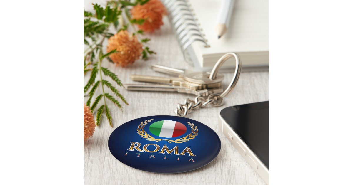 Rome Keychain Zazzle