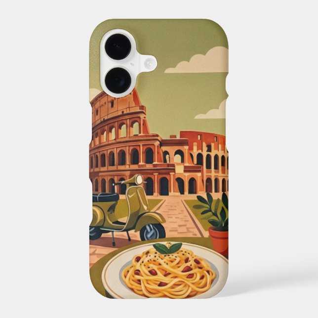 Rome - Landmark Iphone Case (Back)