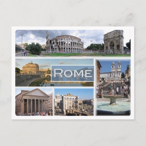 ROME Lazio Italy Europe Rom Roma  Postcard