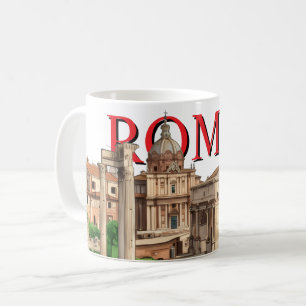 Rome Mug – Roman Forum   Souvenir coffee cup