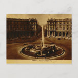 Rome, Piazza Dell&#39; Esedra  1890 Postcard at Zazzle