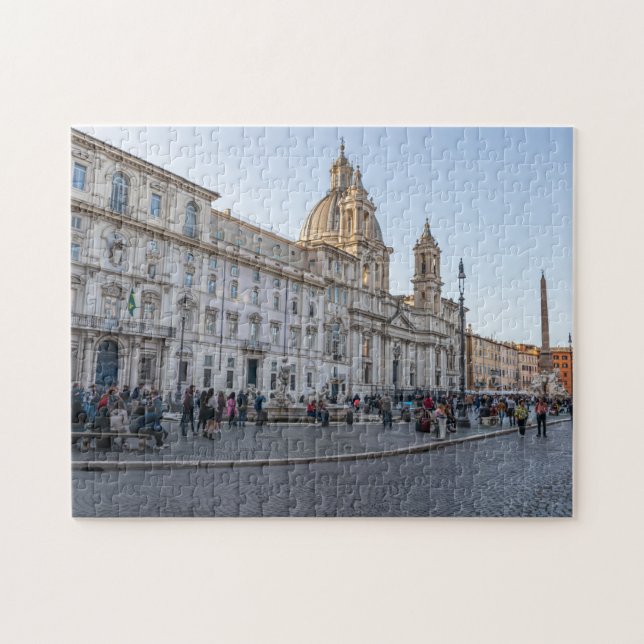 Rome Piazza Navona puzzle (Horizontal)