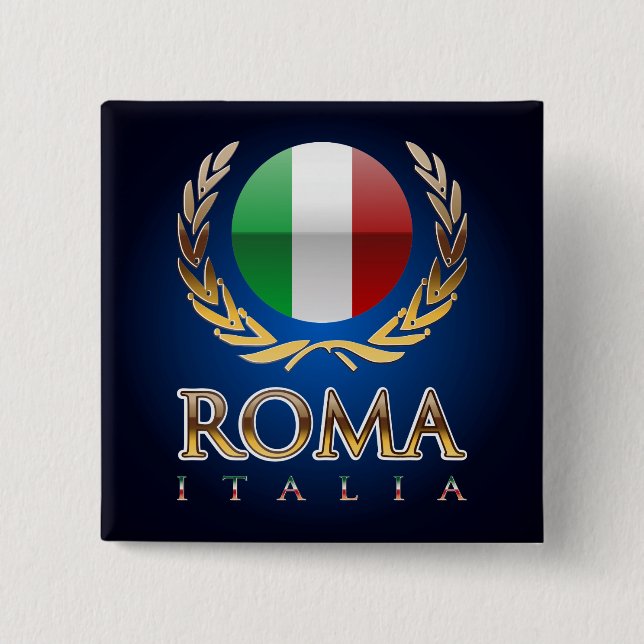 Rome Pinback Button (Front)
