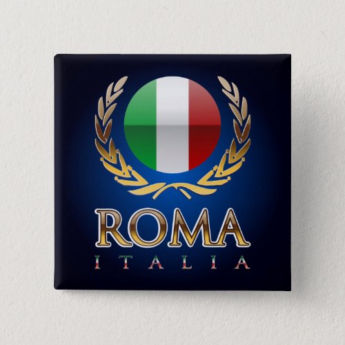 Rome Pinback Button