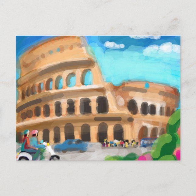 ROME POSTCARD (Front)