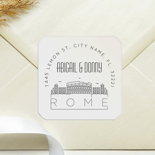 Rome Pre_Addressed Envelope Seal