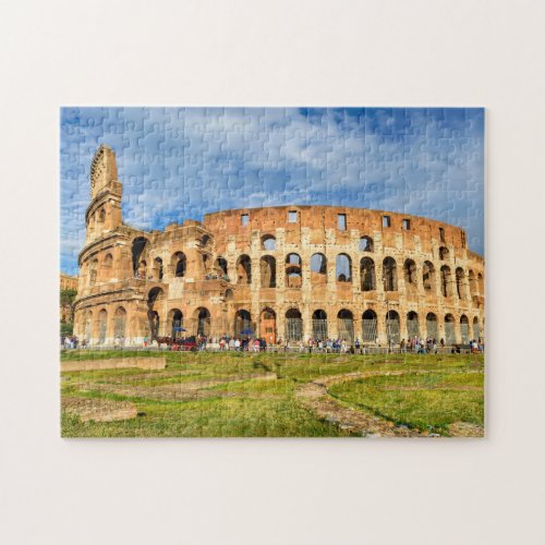 Rome puzzle with Colosseum