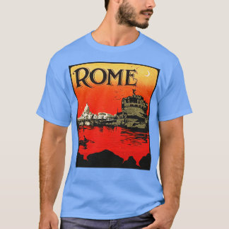 Rome Retro 80s Travel Tourist Souvenir T-Shirt
