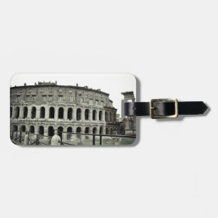 Rome ruins luggage tag