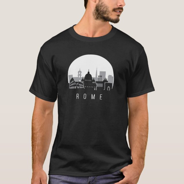 Rome Skyline T-Shirt (Front)