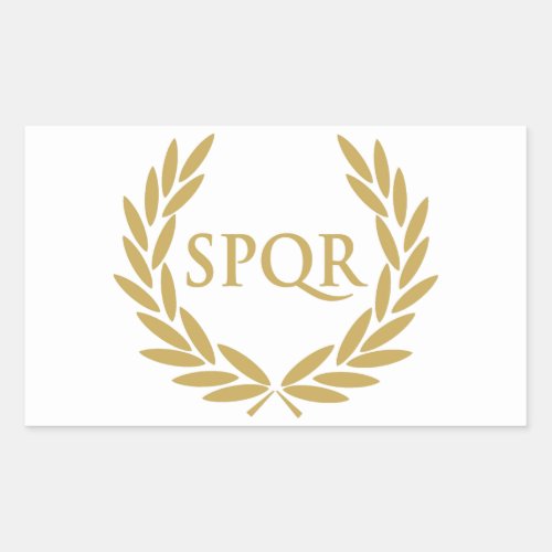 Rome SPQR Roman Senate Seal