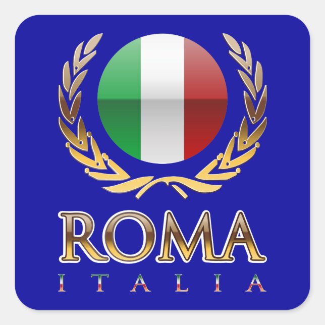 Rome Square Sticker (Front)