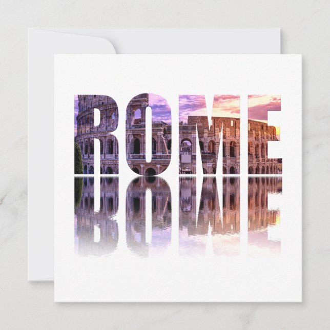 Rome text souvenir (Front)