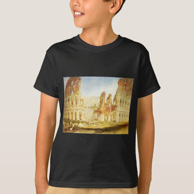 Rome, The Colosseum by William Turner T-Shirt (Front)