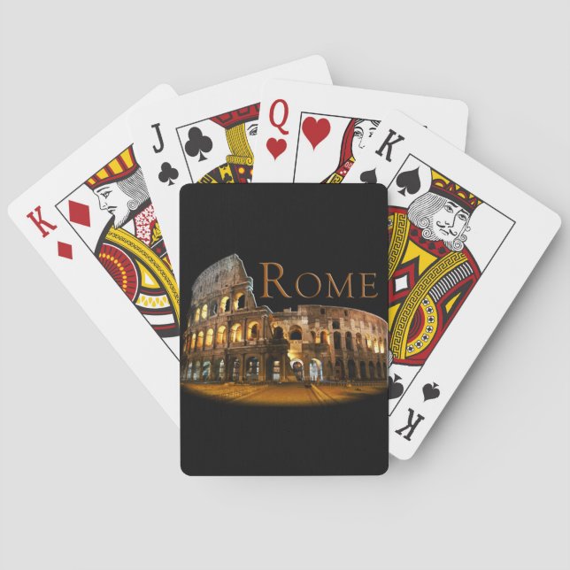 Rome: The Colosseum Poker Cards (Back)