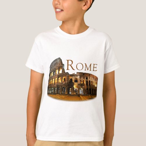 Rome The Colosseum T_Shirt