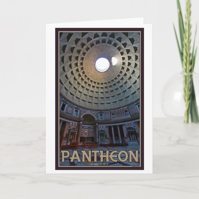 Rome - The Pantheon Card (Front)