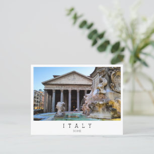 Rome, The Pantheon, Italy Postcard